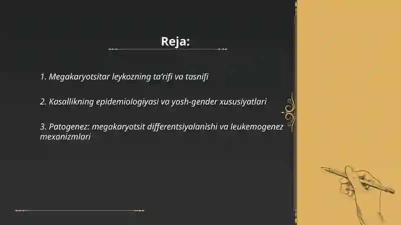 Megakaryotsitar leykoz 2