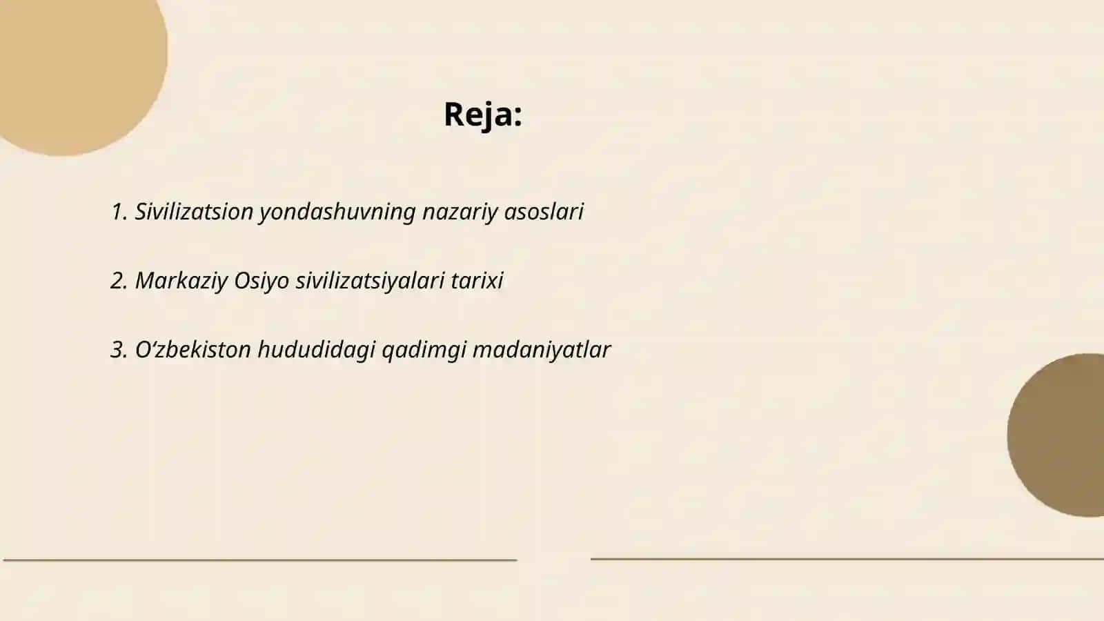 O‘zbekiston tarixini o‘rganishda sivilizatsion qarashlar 2