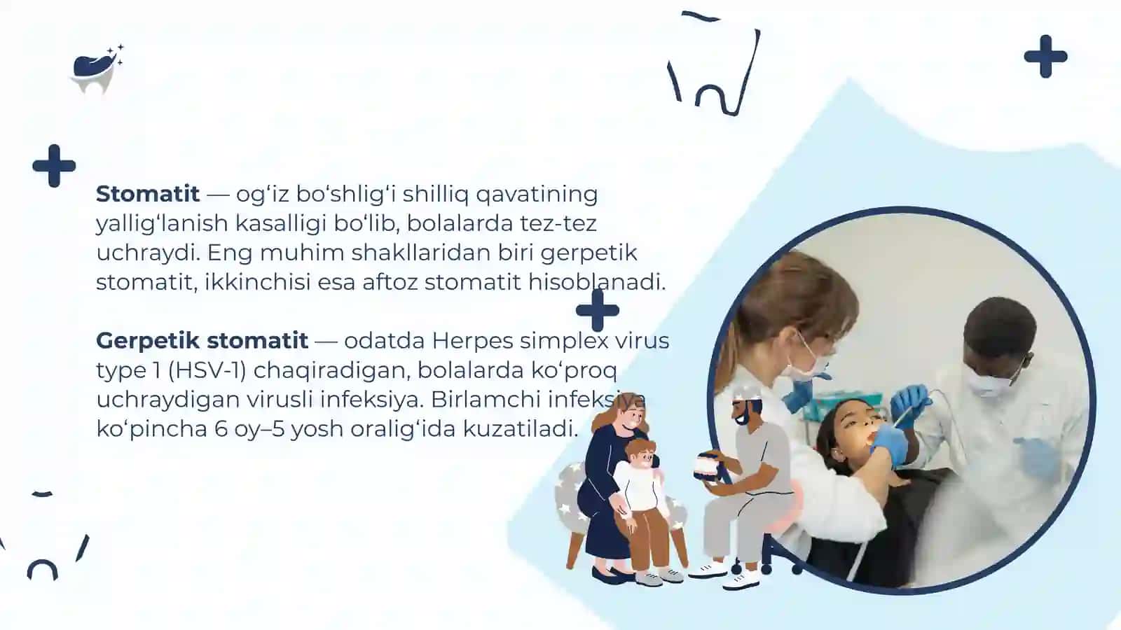 Bolalarda gerpetik va aftoz stomatitlar 2