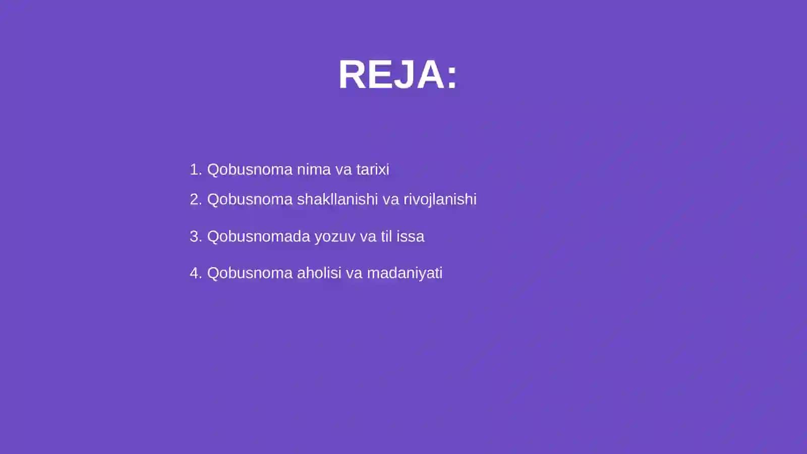 Qobusnoma 2