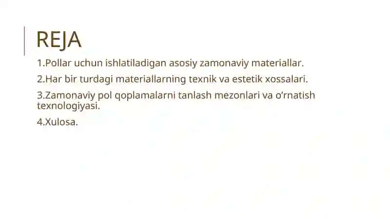 Zamonaviy materiallar 2