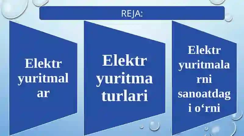 Elektr Yuritmalar 2