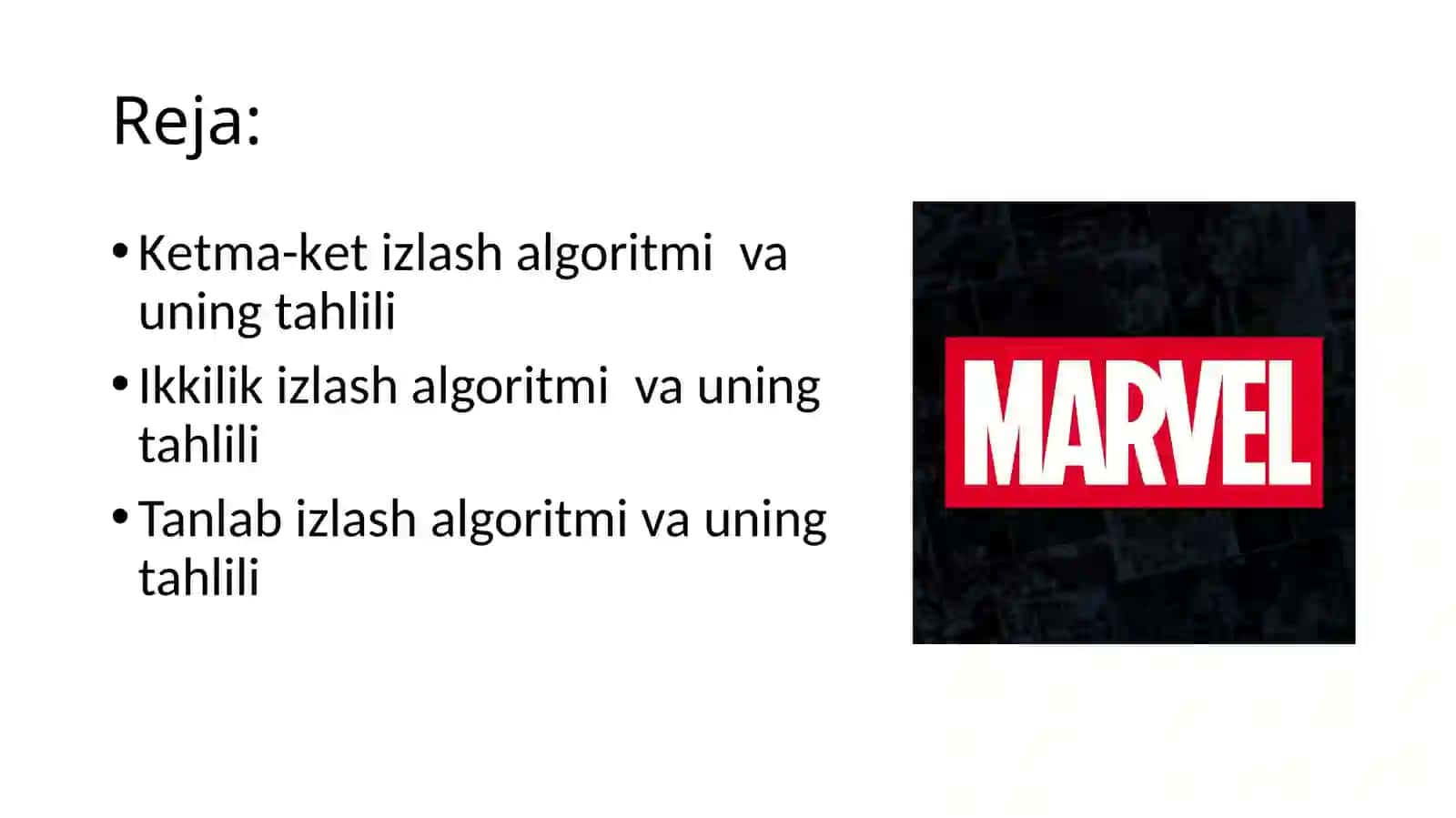4 IZLASH ALGORITMLARI 2
