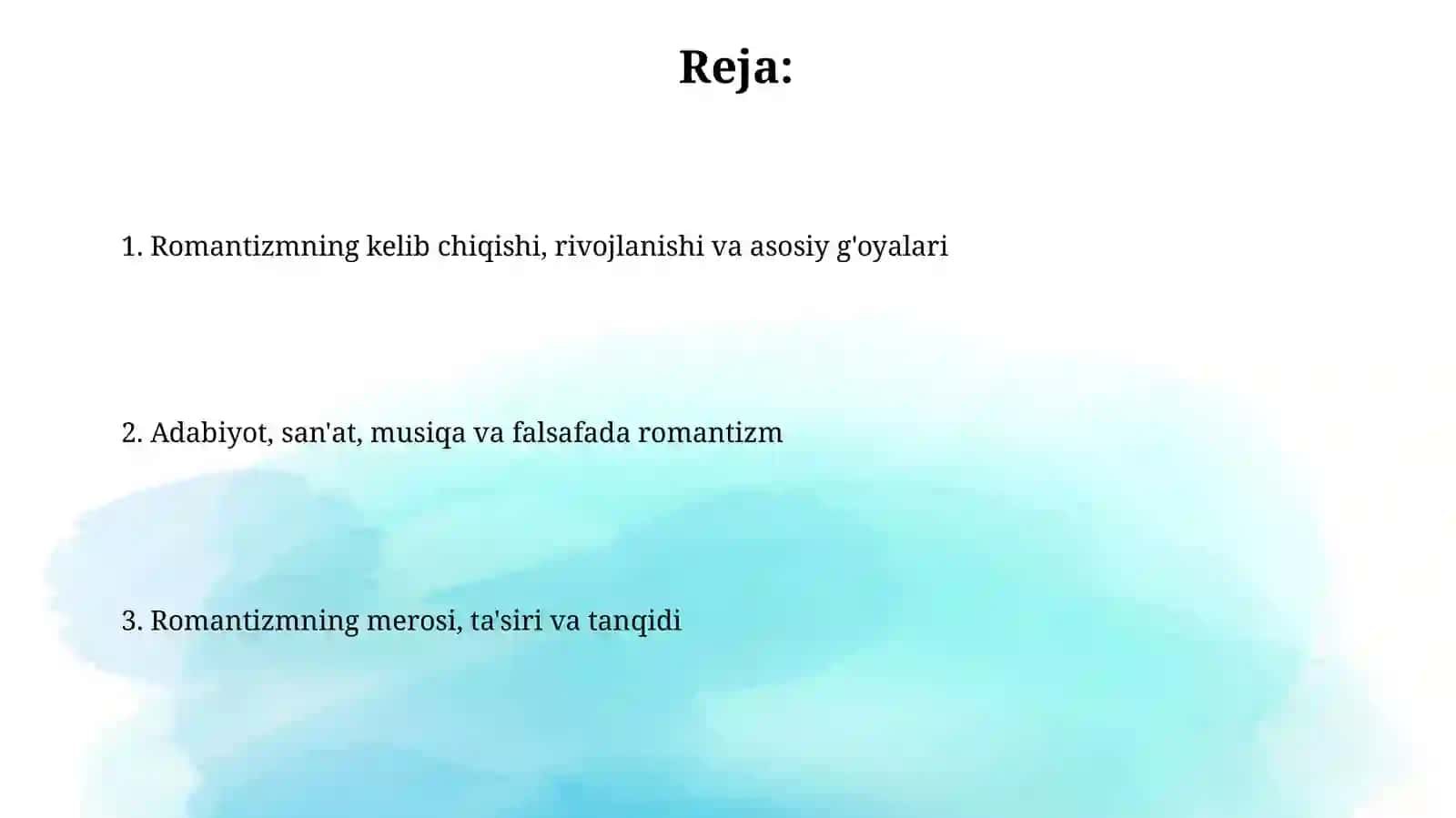 Romantizm 2