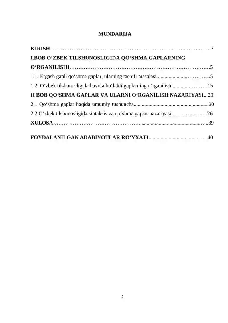 QO‘SHMA GAP TURLARI 2