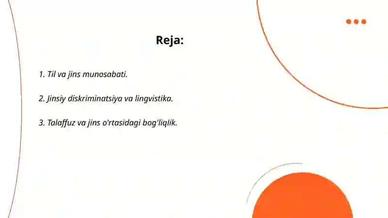 Til va jins munosabati 2