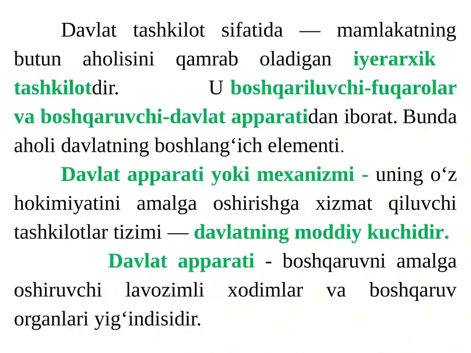 DAVLAT MEXANIZMI (APPARATI) 2