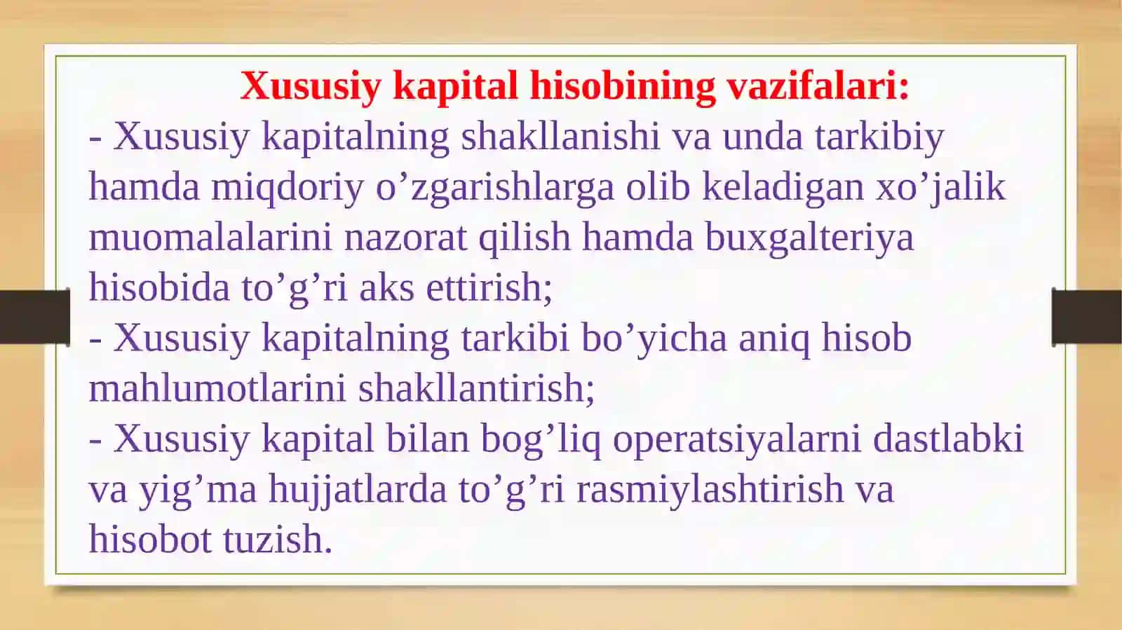 Grant va subsidiyalarni shakllantirish va ishlatilishini hisobga olish 2