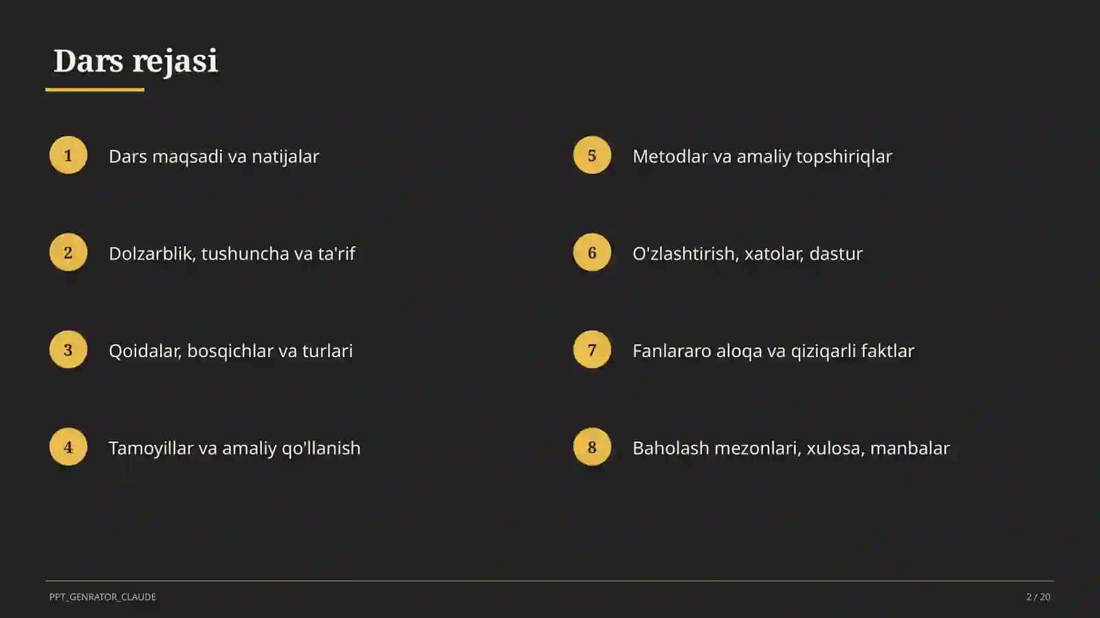 Til millat ko'zgusi (6-sinf) 2