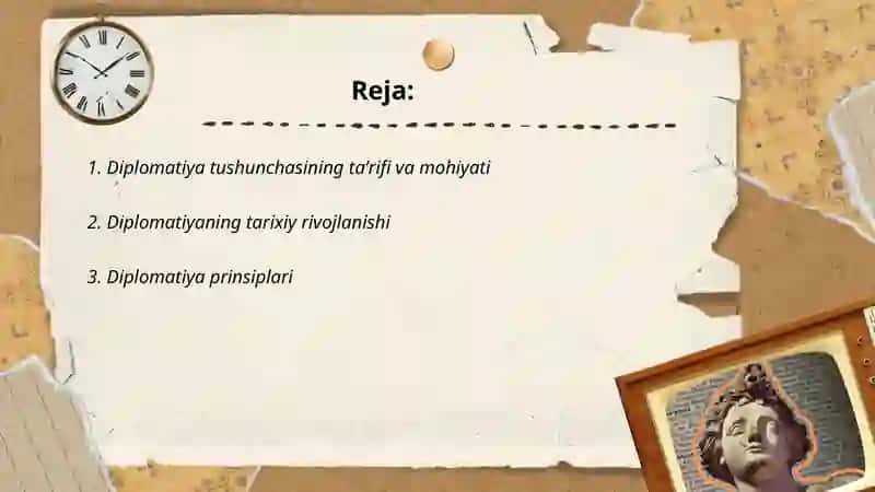 Diplomatiya tushunchasi 2