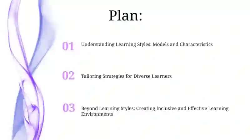 Learning styles: strategies for different learning 2