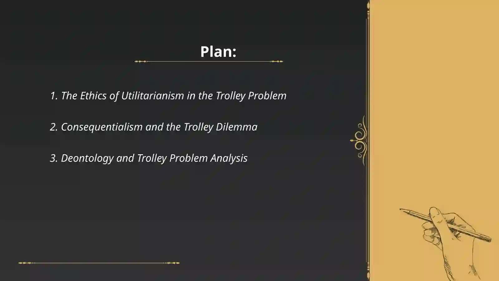 Trolley Problem: Moral Dilemma and Human Decision-making 2