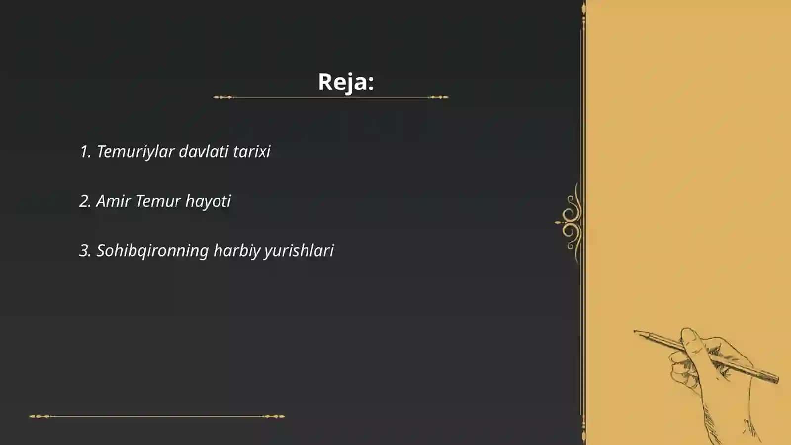 Temuriylar davlati tarixi 2