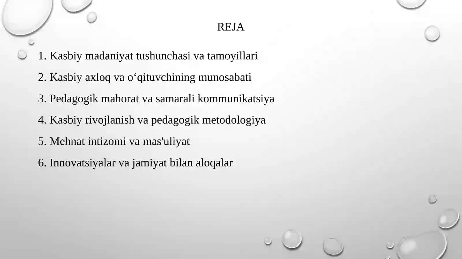 O'qituvchining Kasbiy Madaniyati 2