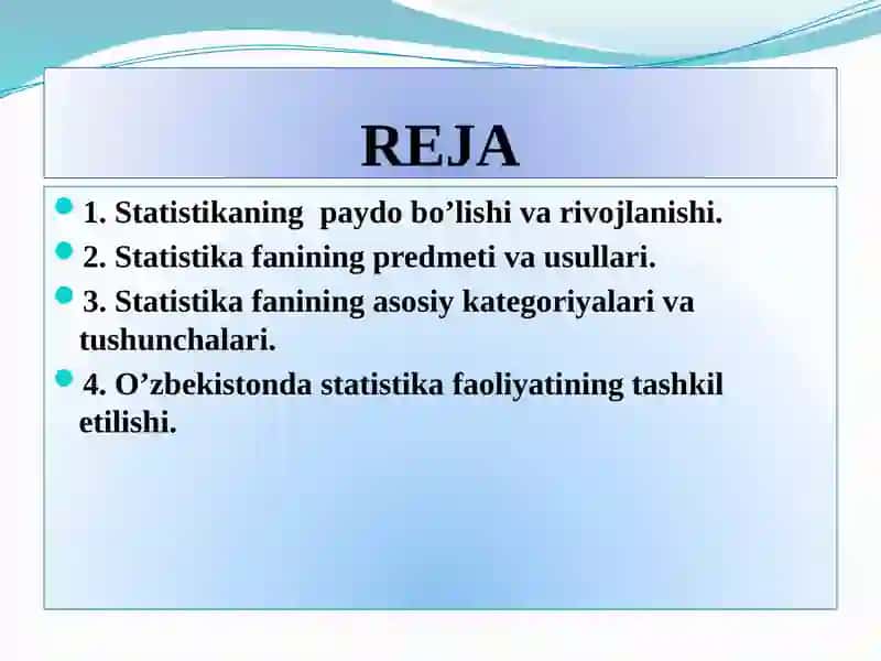 Statistikaningpaydo boʻlish tarixi 2