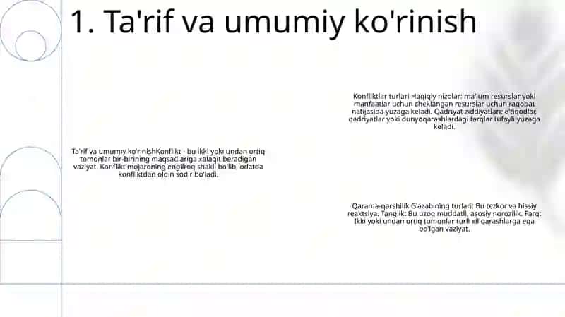 Konfilekt Va Uning Turlari 2