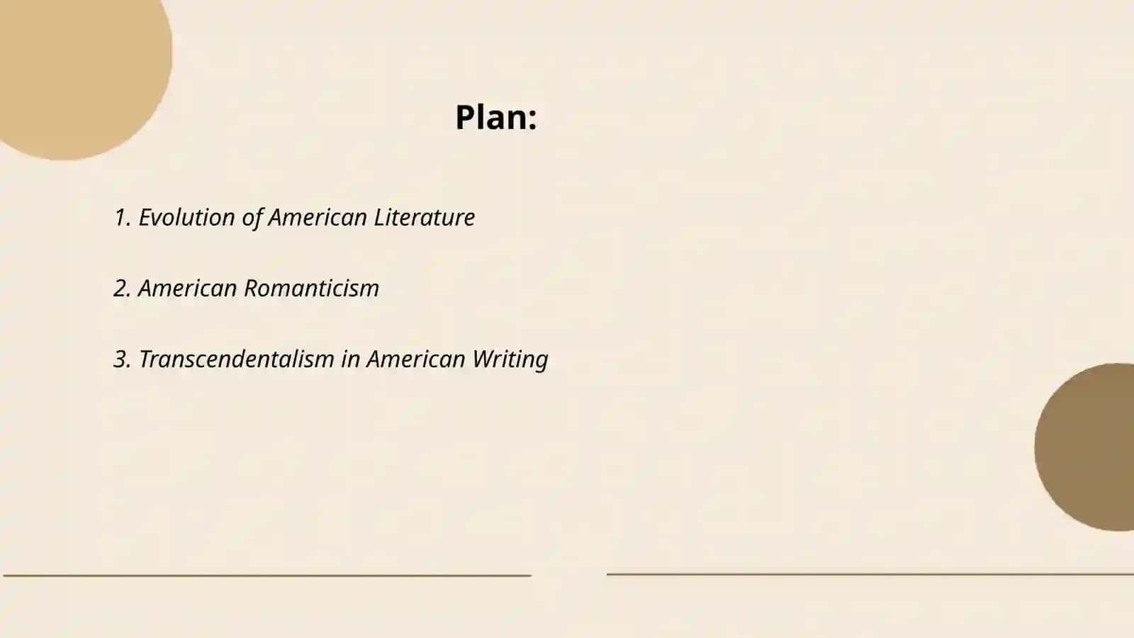 Evolution of American Literature 2