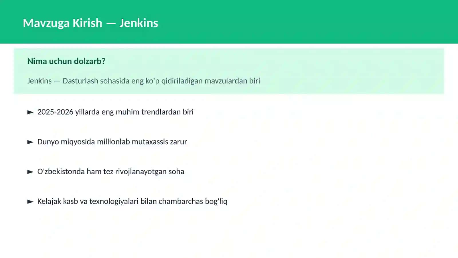 Jenkins 2