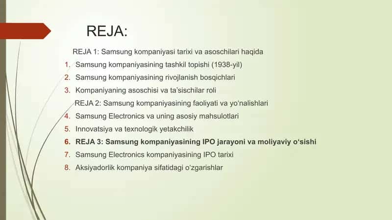 Samsung Electronics - Aksiya kompaniyasi 2