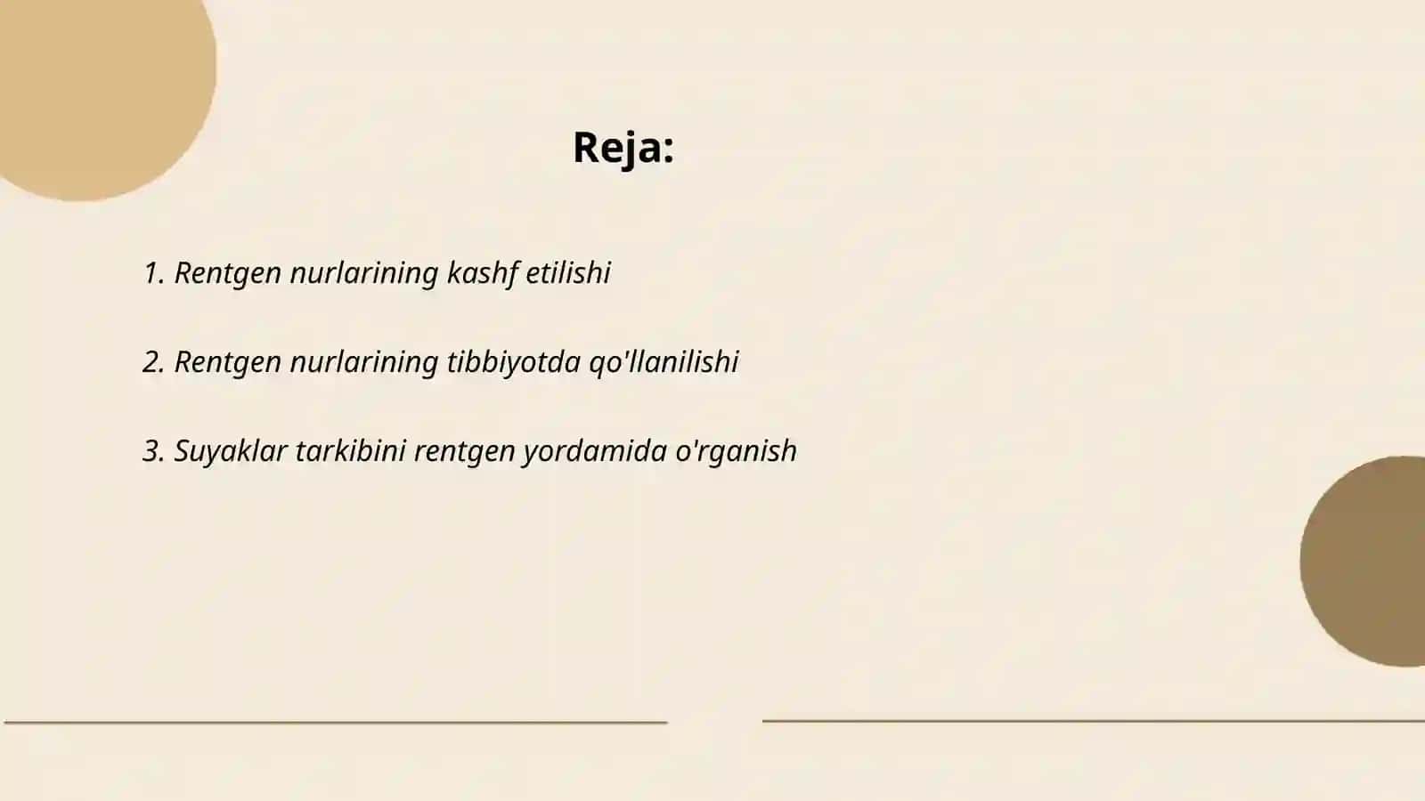 Rentgen nurlarini oʻrganish tarixi suyak va boʻgʻimlar rivojlanishini rentgen nurlari yordamida oʻrganish 2