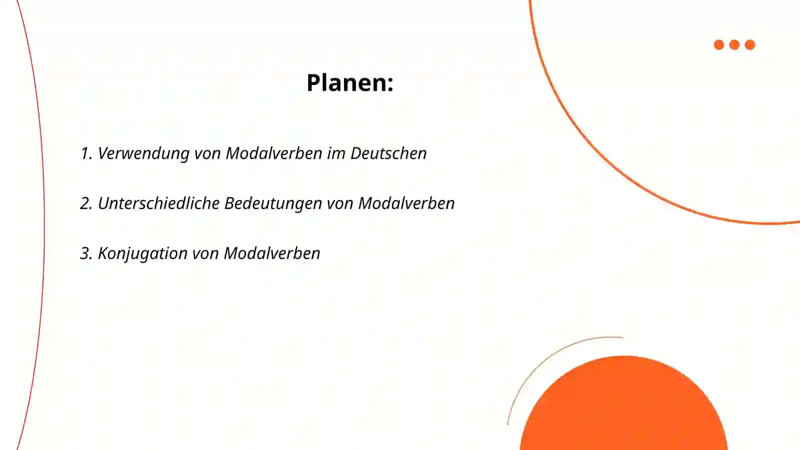 Modal verben 2