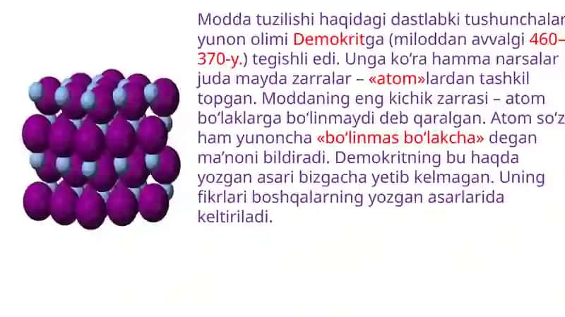 Modda-materiyaning asosiy shakllari 2