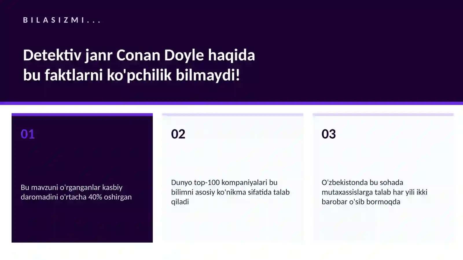Detektiv janr Conan Doyle 2