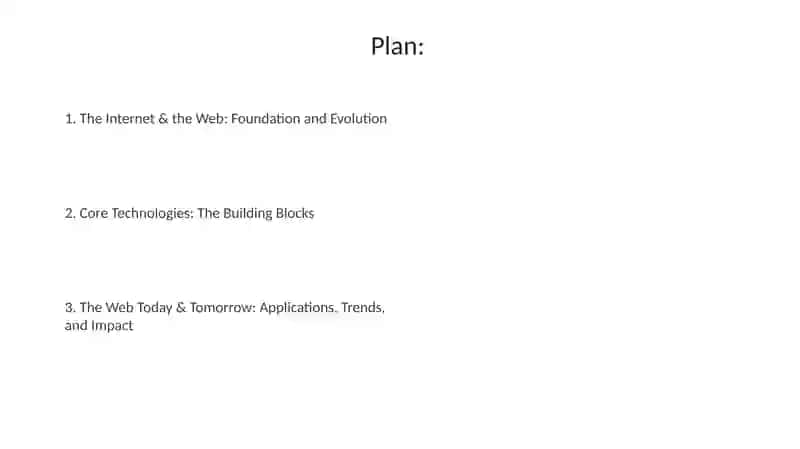 The Internet and Web Technologies 2