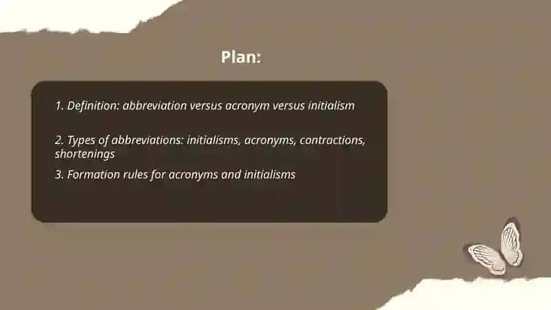 Abbrevitions and acronyms 2