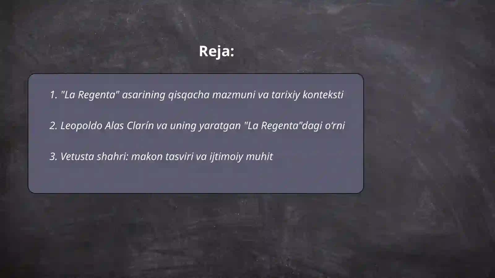 La Regenta 2