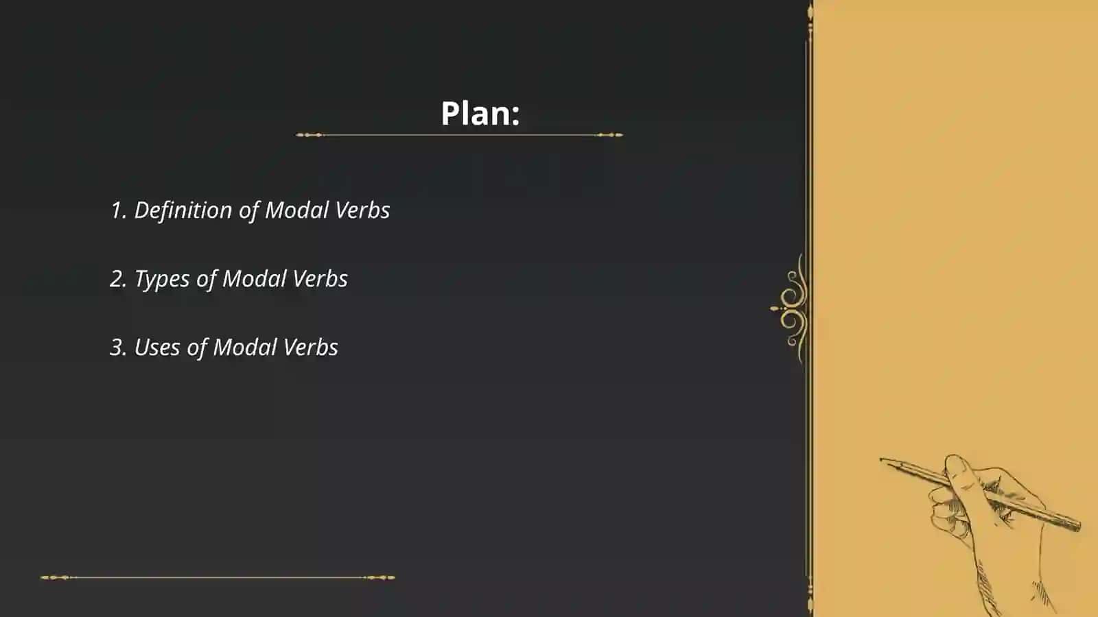 Modal verbs 2