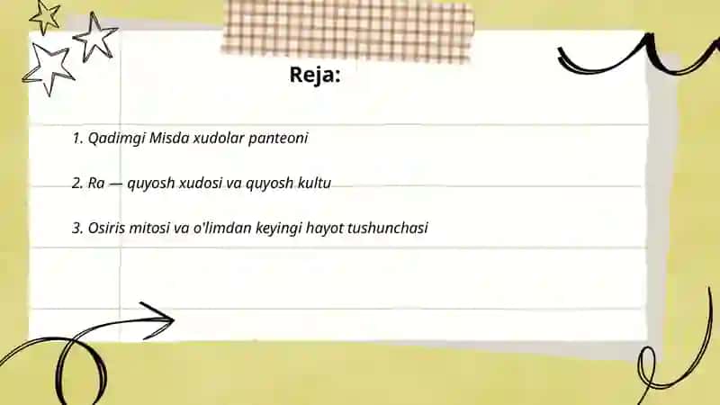 Qadimgi Misda din 2