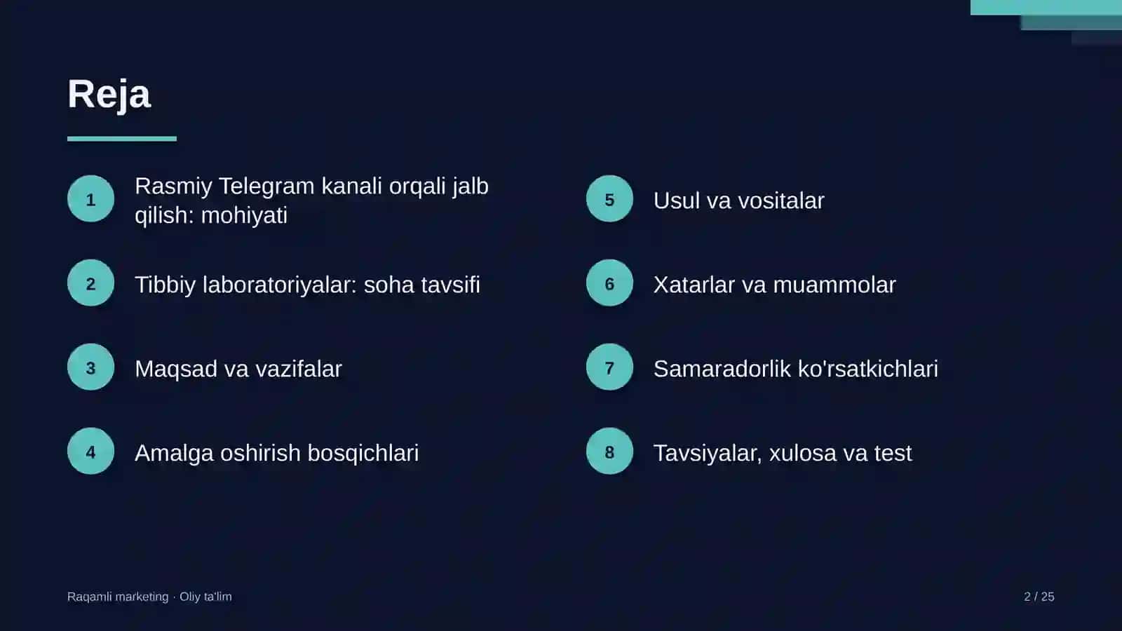tibbiy laboratoriyalarda rasmiy telegram kanali orqali auditoriyani jalb qilish 3775 2