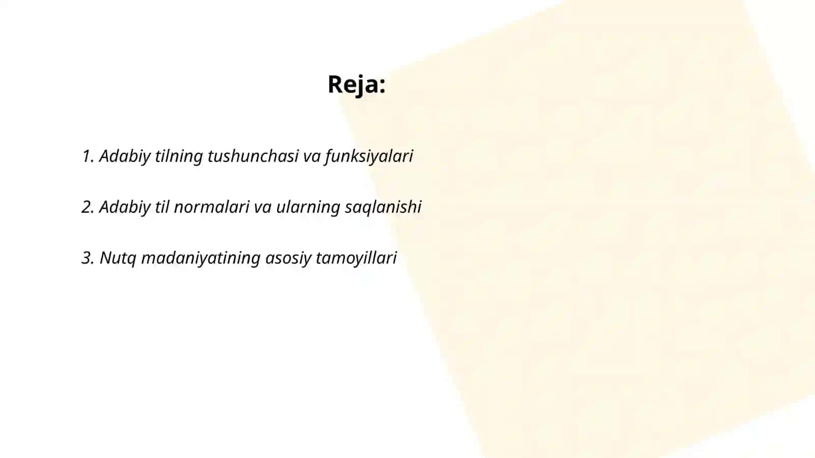 Adabiy til va nutq madaniyati 2
