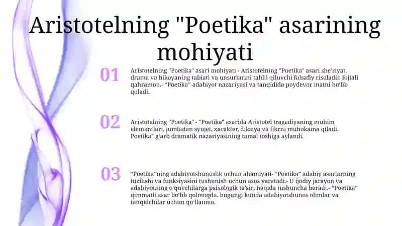 Aristotel "Poetika" 2