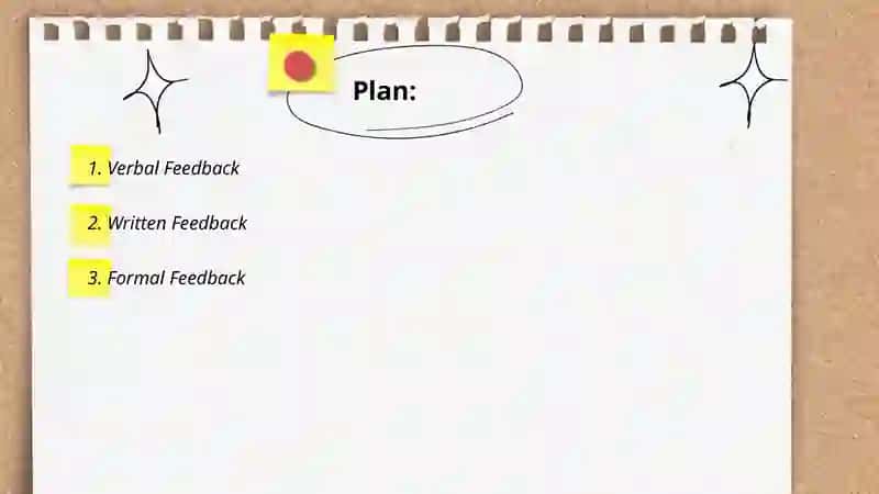 Types of feedback 2