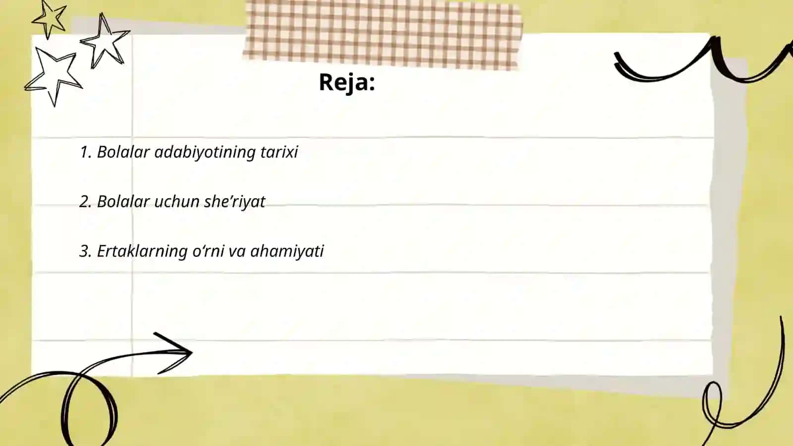 Bolalar adabiyoti tarixi 2
