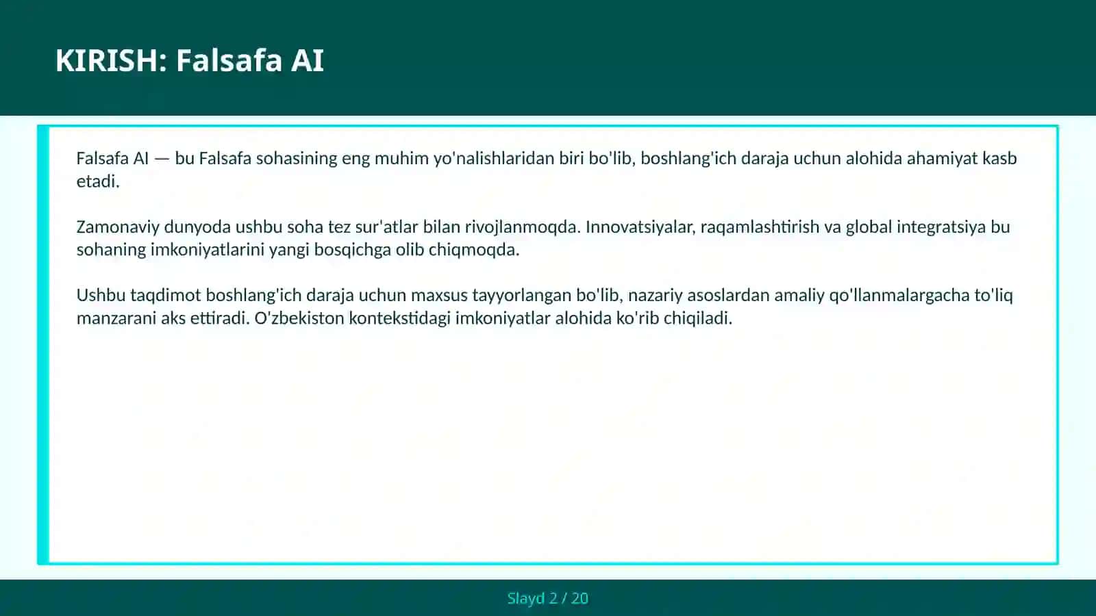 Falsafa AI 2