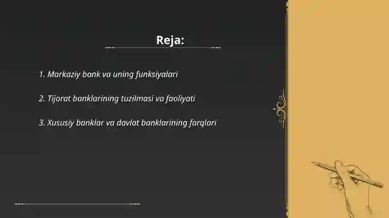 Moliyaviy institutlar 2