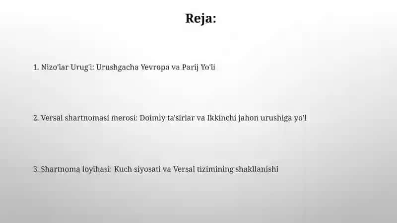 Versal shartnomasi 2