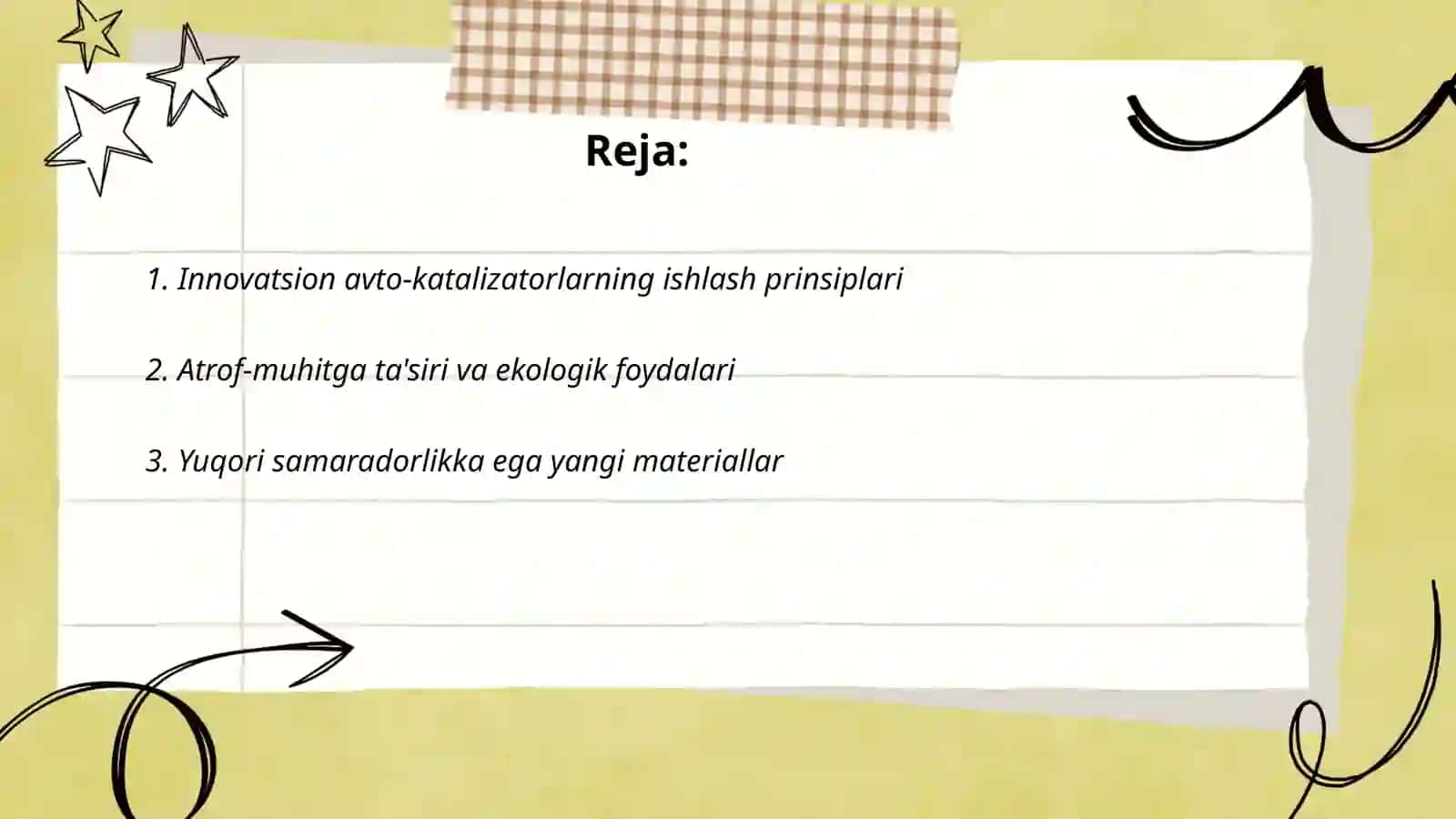 Innovatsion avto-katalizator 2