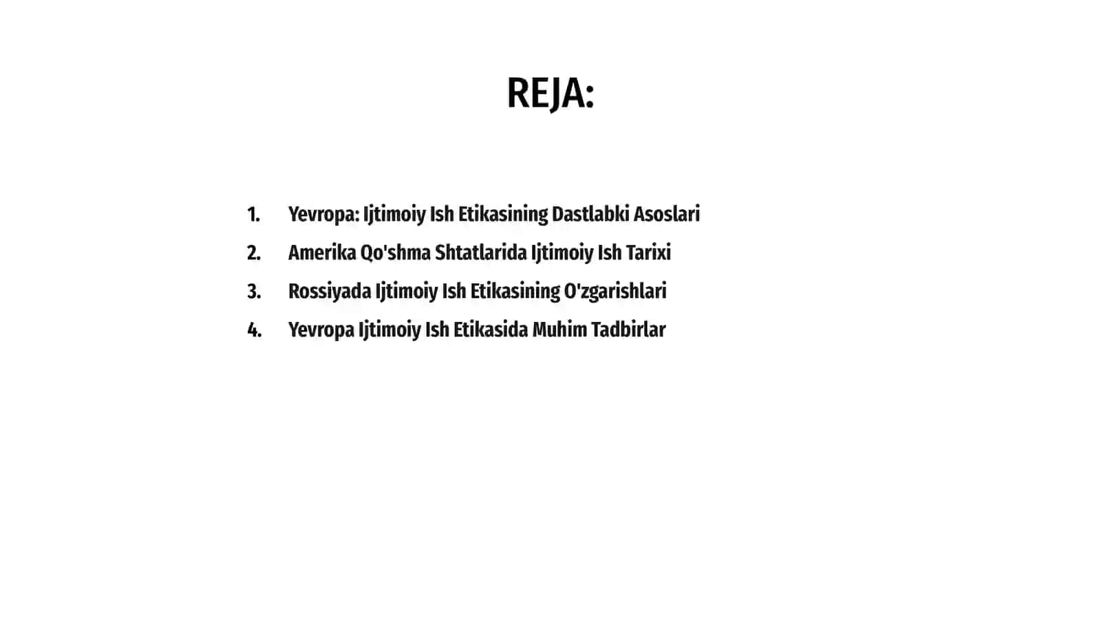 Yevropa, Amerika, Rossiyada Ijtimoiy Ish Etikasi Tarixi 2