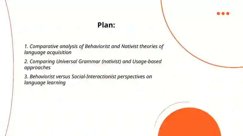 Comparative Analysis of Language Acquisition Theories 2