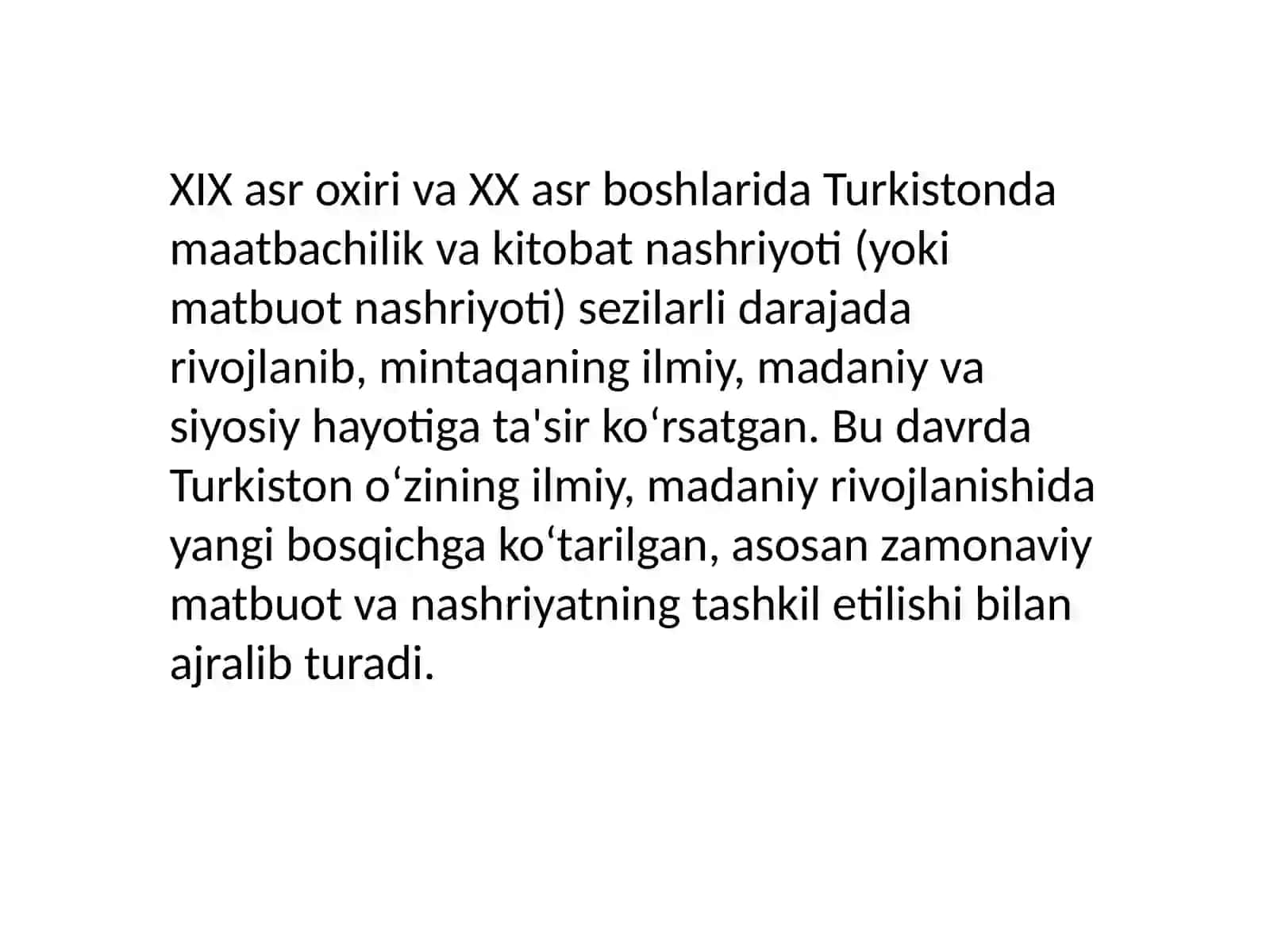 Maatbachilik va kitobat nashriyoti 2