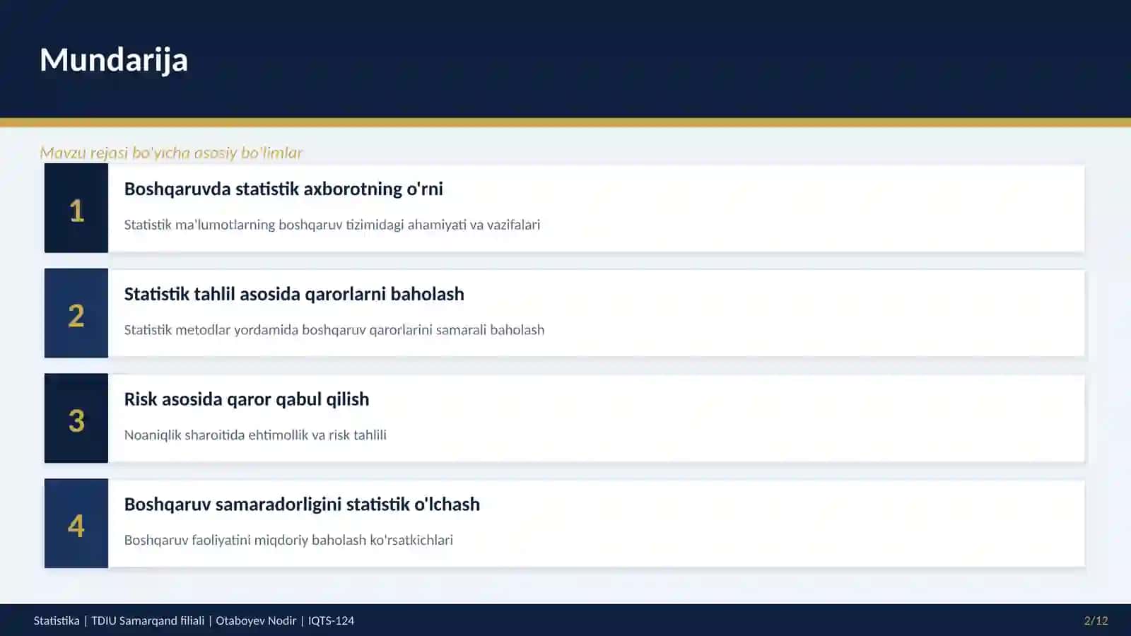 STATISTIKA 2