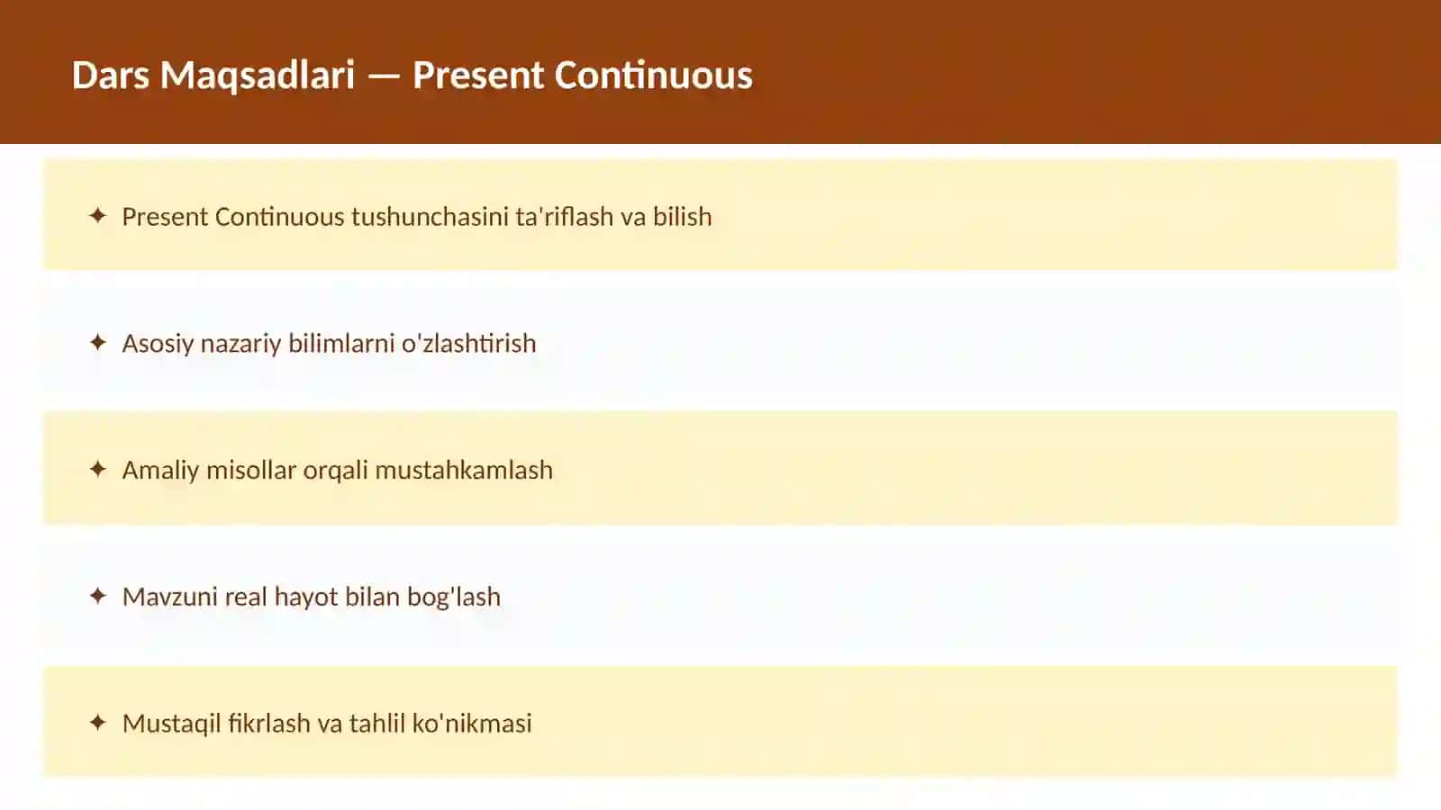 Present Simple 2