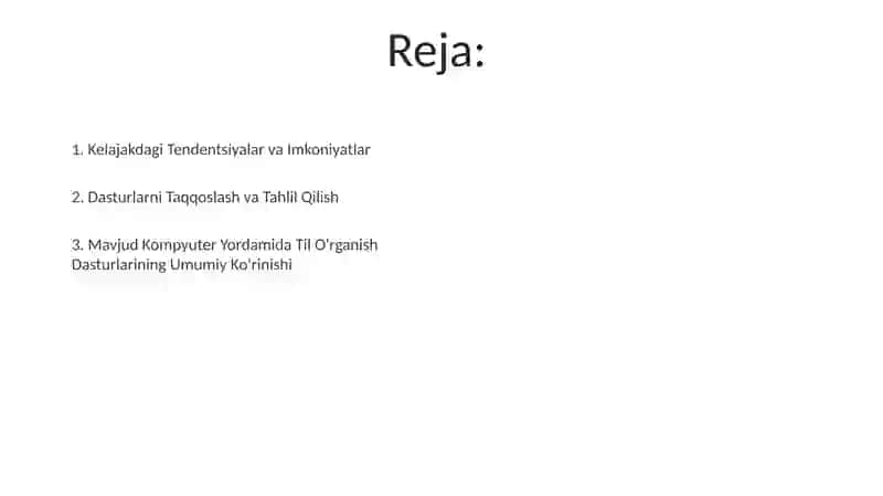 Kompyuter o'qitish dasturlari 2