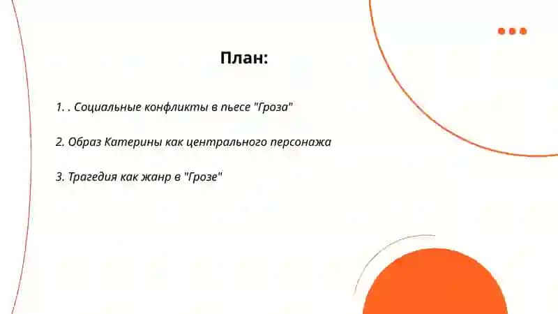 Пьеса "Гроза" 2