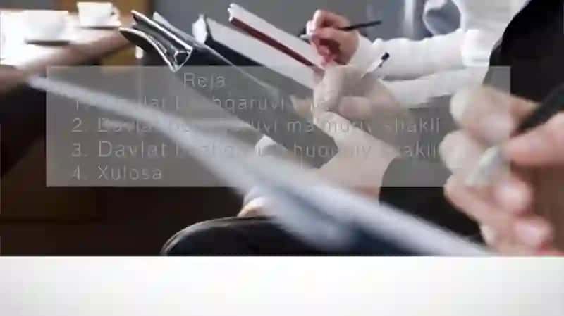 Davlat boshqaruv shakllari va davlat boshqaruv faoliyatining ma'muriy huquqiy shakllari 2