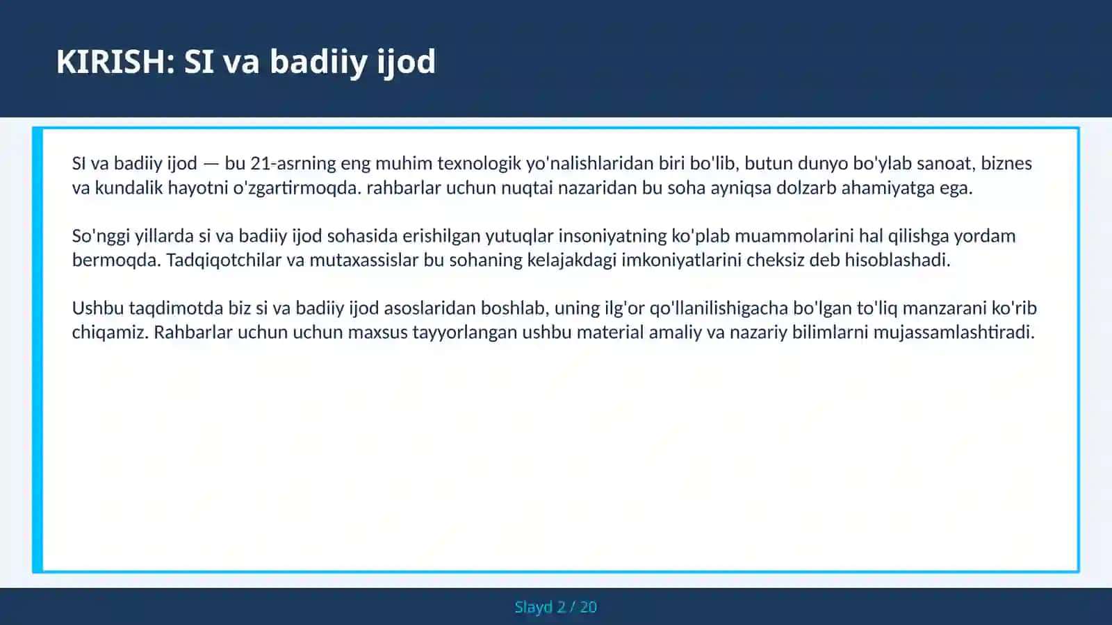 SI VA BADIIY IJOD 2